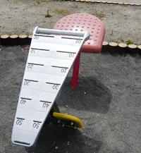 平島公園のアスレチック遊具2