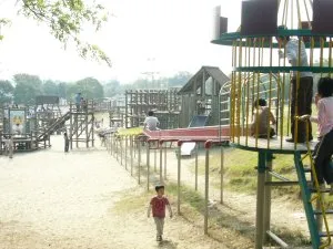 木曽川祖父江緑地大型遊具