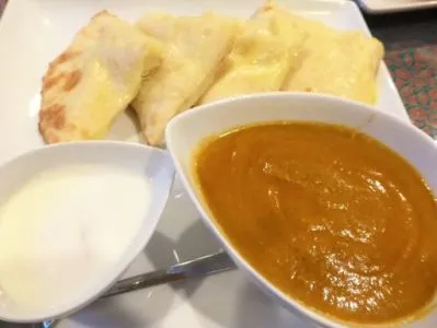 rajaチキンカレー料理写真